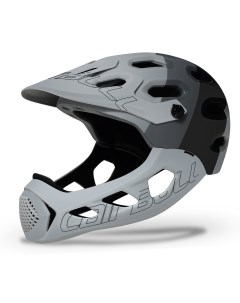 Велосипедный шлем Allcross 2019 черный серый Cairbull