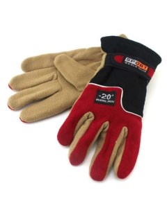 Теплые флисовые перчатки KL ST 0010 1386791 красный Sport