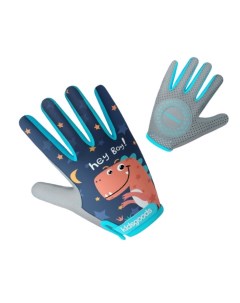Детские велосипедные перчатки XG38 длинные пальцы Синий р M Kidsdoogs