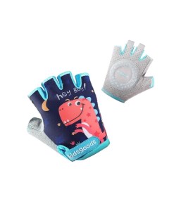 Детские велосипедные перчатки XG38 короткие пальцы Синий р S Kidsdoogs