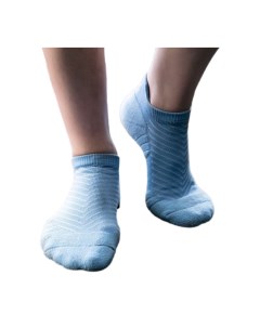 Спортивные компрессионные носки MSW801 р 35 39 цвет голубой Muscle swing