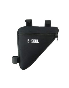 Велосипедная сумка под раму YA187 цвет черный B-soul