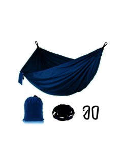 Туристический гамак из парашютной ткани DC004 2 7 1 4 м цвет синий Konoo