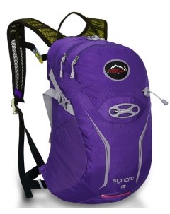 Велосипедный рюкзак Syncoro 15 л цвет фиолетовый Outdoor locallion