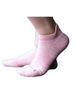 Спортивные компрессионные носки MSW801 р 35 39 цвет розовый Muscle swing