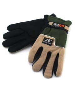Теплые флисовые перчатки KL ST 0010 1386791 зеленый Sport