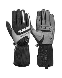 Зимние велосипедные перчатки с подогревом S173 2 р XL Rockbros