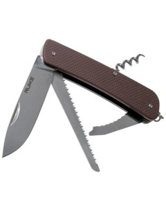 Нож multi functION Ион al Руик L32 N коричневвый Ruike