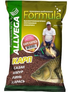 Прикормка Formula Carp Carassin 0 9 кг Allvega