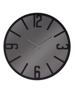Часы настенные из металла Классика d 50 см черные Рубин