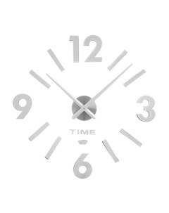 Часы наклейка серия DIY d 120 см цифра 12 см АА Соломон