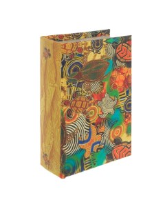 Шкатулка книга для украшений деревянная 11x17x5 см Remecoclub