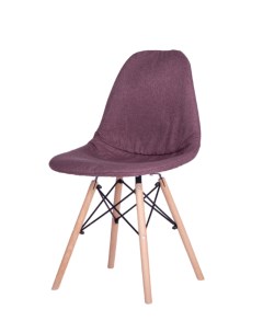 Чехол на стул со спинкой Eames Aspen Giardino Фиолетовый 2 шт 11613 Luxalto