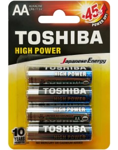 LR6GCHBP4 Батарейка 1шт Toshiba
