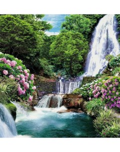 Фотообои бумажные Цветущий водопад 196 201 Восторг