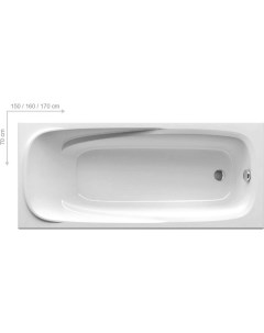 Акриловая ванна Vanda II белый CP11000000 Ravak