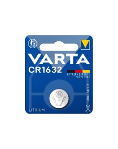 Батарейка литиевая lithium тип cr1632 3v упаковка 1 шт 06632101401 Varta