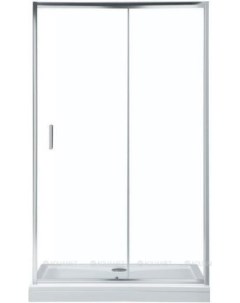 Душевая дверь SD 1200A 120 прозрачное стекло Aquanet