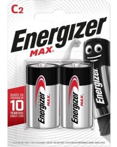 Батарейка алкалиновая max aa 1 5v упаковка 2 шт e301532801 Energizer