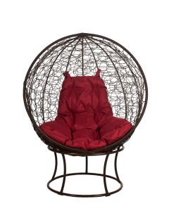 Садовое кресло гнездо Orbis 80х105х110см коричневый Bigarden