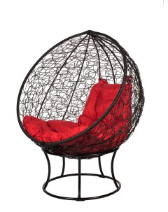 Садовое кресло гнездо Orbis 80х105х110см черный Bigarden