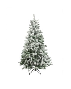 Ель новогодняя Flock Tree Promo PVC Hinged 120 см Royal christmas