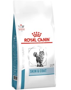 Сухой корм для кошек Skin Coat для стерилизованных 2x0 4 кг Royal canin
