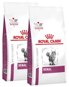 Сухой корм для кошек Renal RF23 при почечной недостаточности 12 шт по 0 4 кг Royal canin