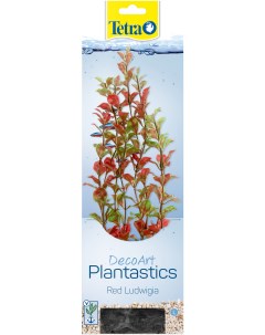 Искусственное растение для аквариума Людвигия красная L 30 см пластик Tetra
