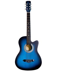 Акустическая гитара JD3820 BLS синяя Jordani