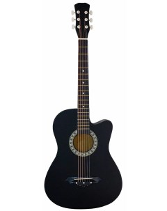 Акустическая гитара JD3820 BK черная Jordani