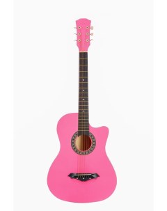 Акустическая гитара JD3810 PI розовая Jordani