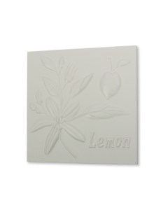 Плитка для декорирования МДФ 10х10 см лимон OLIV 14 10x10x0 5 см от Love2art
