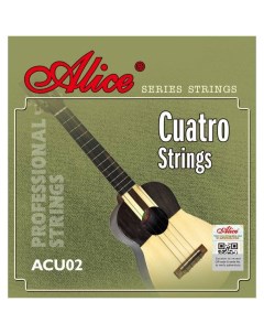 Струны для укулеле сопрано ACU02 Cuatro Alice
