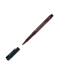 Ручка капиллярная Pitt Artist Pen Calligraphy 2 5мм 175 темная сепия Faber-castell
