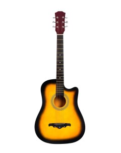 Акустическая гитара JD3820 SB оранжевая Jordani