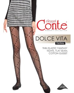 Колготки женские fantasy dolce vita Conte