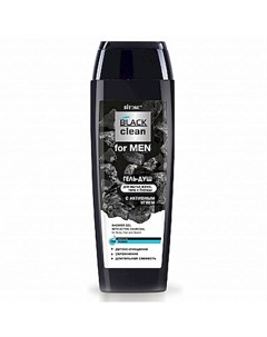 Гель душ Black Clean for men для мытья Витэкс