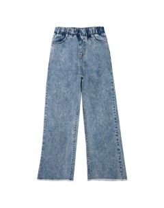Брюки текстильные джинсовые для девочек 12221246 Playtoday