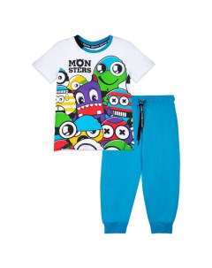 Комплект трикотажный для мальчиков футболка брюки Monsters kids boys 12312169 Playtoday