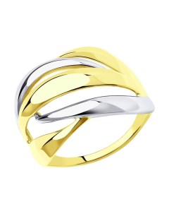 Кольцо из желтого золота Sokolov