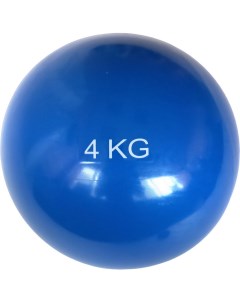 Медбол 4 кг d17см MB4 синий Sportex