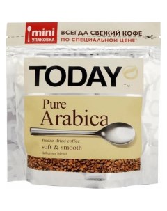 Кофе расворимый Pure arabica 37 5 г Today