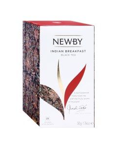 Чай черный Индийский Завтрак 25 пакетиков Newby