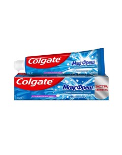 Зубная паста Макс Фреш Взрывная мята с освежающими кристаллами для свежего дыхания и защиты от карие Colgate