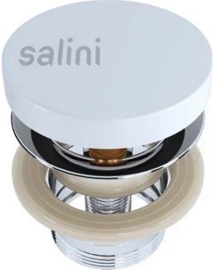 Донный клапан для раковины D 504 16222WG белый глянец Salini