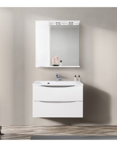 Зеркало шкаф Marino SPC 800 750 1A BL P L Belbagno