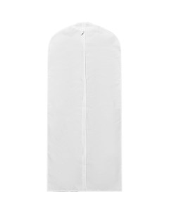 Чехол для одежды 60x135 см цвет белый Без бренда