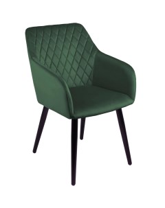 Кресло AV310 59x84x52 см цвет темно зеленый Без бренда