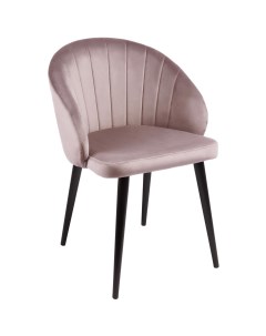 Кресло Луиза 53x79x53 см цвет светло розовый Без бренда